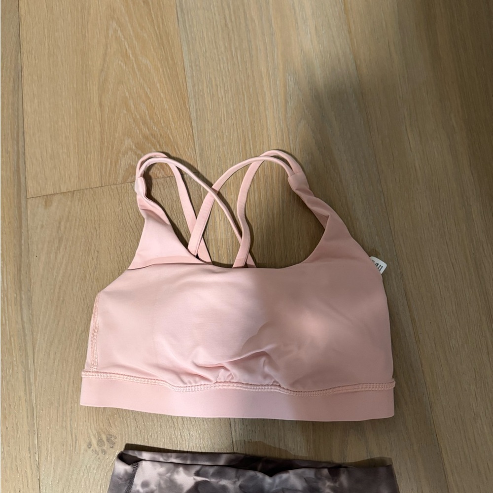 Lululemon Athletica Blush Strappy Sports Bra